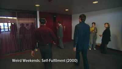 At an auditorium in Las Vegas, - Louis Theroux: Life on the Edge