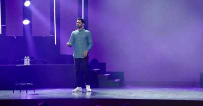 At an interview, this lady said,
"Describe your earliest birthday memory." - Hasan Minhaj: Homecoming King