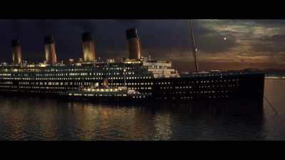 At Cherbourg,
a woman came aboard - Titanic: 20 Years Later with James Cameron