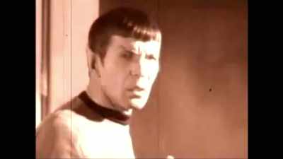At conventions,
I saw slash zines - For the Love of Spock
