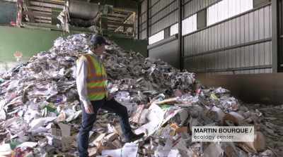  At its core, it's taking stuff
 that people don't want anymore - The Story of Plastic