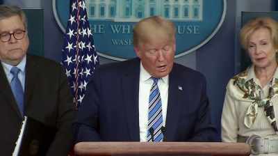 At my direction, the federal
government is working to help - Totally Under Control