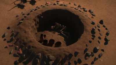 At el-kurru,
all that began to change. - Lost Kingdom of the Black Pharaohs