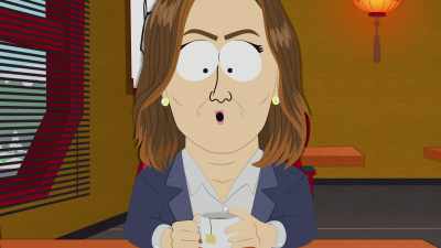 At first we fought. I tried
to send it back to its universe. - South Park: Joining the Panderverse