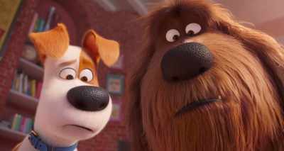 At first,
he slept all the time. - The Secret Life of Pets 2