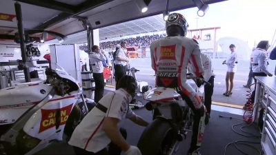 At first he had some trouble and he crashed a few times. - Hitting the Apex