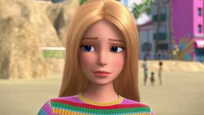 At first I didn't tell anyone
about Peggy because... - Barbie: A Touch of Magic