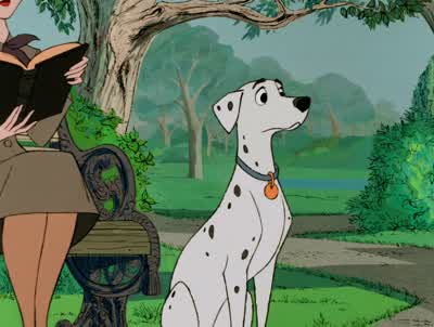 At first I had no particular plan, just anything to attract attention. - One Hundred and One Dalmatians