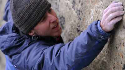 At first, it was just
hanging on the rope, - The Dawn Wall