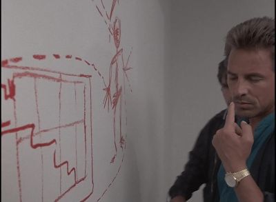 At first, he just used to swipe
the lipstick. - Miami Vice