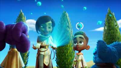 At first, only small junk pieces
were disappearing. - Star Wars: Young Jedi Adventures