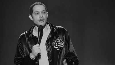 At first, she was excited.
She was like, "You're my first, you know..." - Pete Davidson: Turbo Fonzarelli