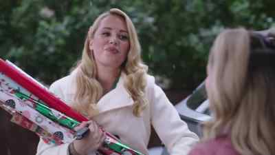 At first, the elements
don't mix at all, - Unwrapping Christmas: Tina's Miracle