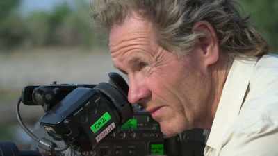 At first, the filming boat - In the Footsteps of Elephant