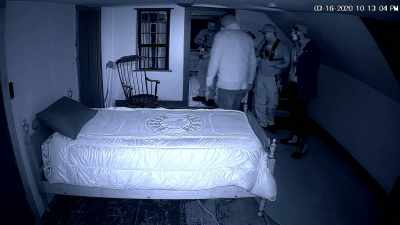 At first, well, - The Harrisville Haunting: The Real Conjuring House