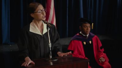 At her graduation address at Wellesley College - Hillary's America: The Secret History of the Democratic Party