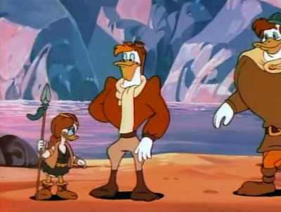 At great risk to
my personal safety, - DuckTales