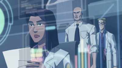 At last, someone understands
Euclid's fifth postulate. - The Death and Return of Superman