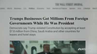 At least $7.8 million he received from 20
foreign governments. - From Russia with Lev