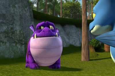 - At least you didn't get hurt.
- Well... - Dragons: Rescue Riders