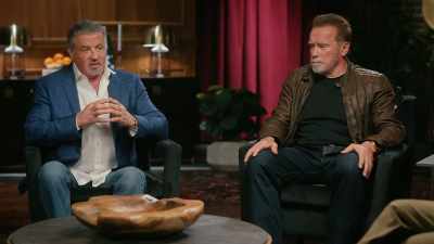 At least it doesn't the way-- - Arnold & Sly: Rivals, Friends, Icons