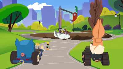 At least we dug up
the perfect spot. - Bugs Bunny Builders