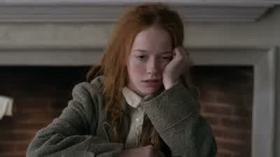 - At least finish your milk, Anne. - Anne with an E