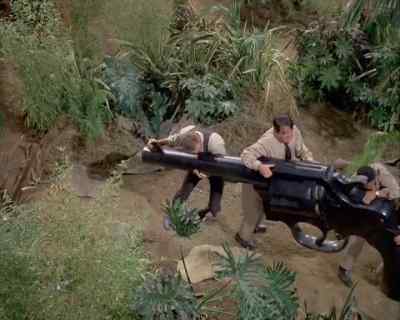 At least he's putting up
a good fight.
Yeah. - Land of the Giants