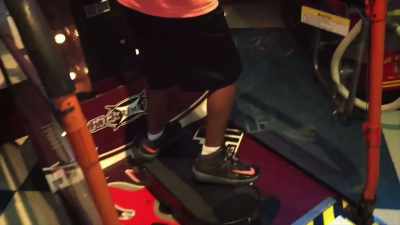 At least it was more experiential,
standing on the board - Pretending I'm a Superman: The Tony Hawk Video Game Story