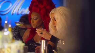 At least that man was fine, henny. - AJ and the Queen