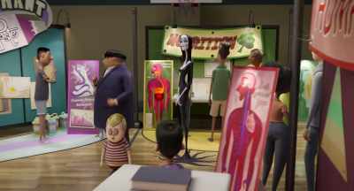 At least they pit the children
against each other - The Addams Family 2
