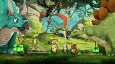 -At least Rocky's having fun.
-Rocky? - Gigantosaurus