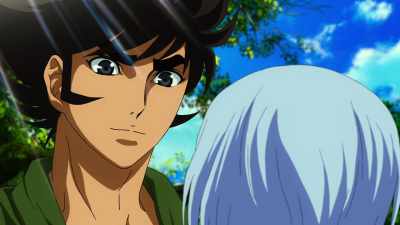 At least try to form
this relationship with Sayaka - Mazinger Z: Infinity