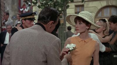 At this magic moment her life has indeed begun - Paris When It Sizzles