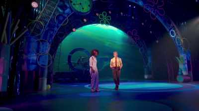 'At that moment,
night falls.' - The SpongeBob Musical: Live on Stage!
