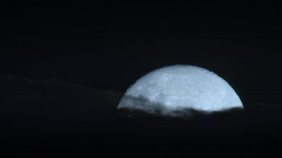 At night, this desert coastline hides other surprises. - Earth at Night in Color