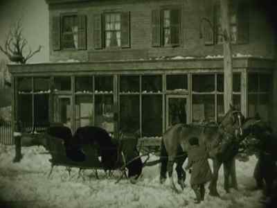 At noon Squire arrives
in Belden. - Way Down East
