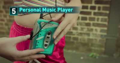 At number five,
the portable music device. - White Rabbit Project