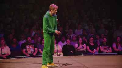 At one point, all the
kids got their textbooks - James Acaster: Hecklers Welcome