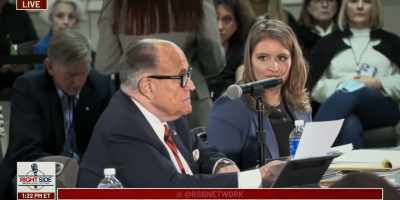 At one point, Giuliani
claimed that there was, like, - Stopping the Steal