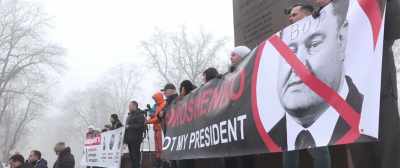 At one point, I think his approval rating - Revealing Ukraine