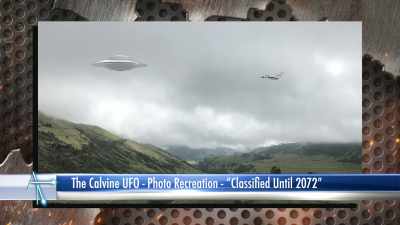 At one point there was a
military jet in the background, - Accidental Truth: UFO Revelations