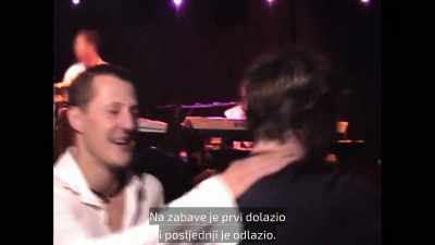 At parties, he was
the first to arrive and the last to leave. - Schumacher