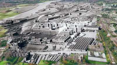 At its peak the factory could produce - Scotland from the Sky