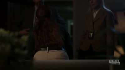  At this point,
 we did have to arrest her. - Mastermind of Murder