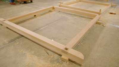 At this point, I really wanted
the structure up, - Handmade: Britain's Best Woodworker