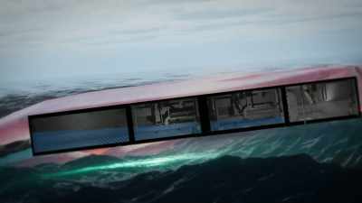 At this point, the boat
is completely upside down, - The UnBelievable with Dan Aykroyd