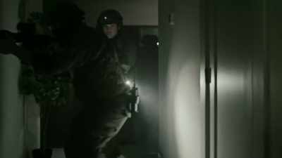 At this point, the entry team
makes entry into José's house. - Cowboy Cartel