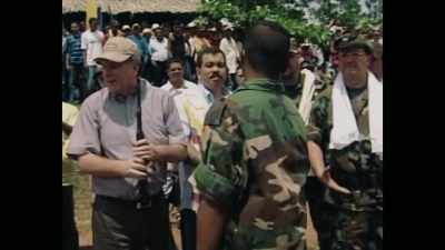 At Ralito, Don Berna
and the paramilitary leaders - Drug Lords: The Next Generation