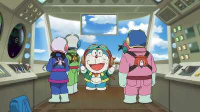 At this rate, even if we find Utopia,
it'll disappear before we get there. - Doraemon the Movie: Nobita's Sky Utopia